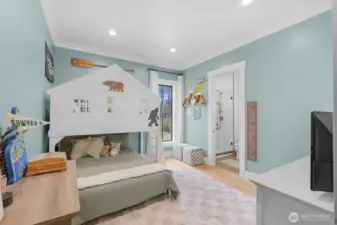 Now, Sawyer's room... Ideal Guest Suite / 2nd Primary Bedroom w/walk-in closet.