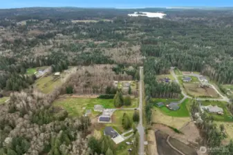 Looking South toward Lake Goodwin.