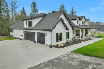 Some features not shown; "Buyer's Detailed Information Package" available upon request. Master Plan includes a 50' X 60' Shop (3,600 Square Feet).