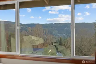 View from primary bedroom window