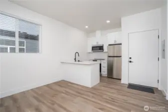 Upstairs kitchen