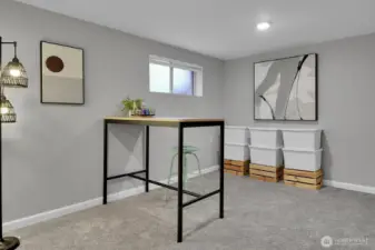 A great craft room, office, bedroom, home gym, library, or?