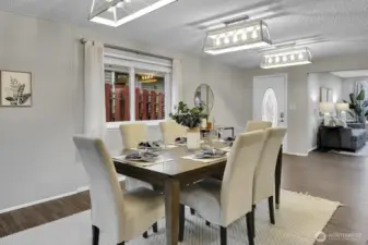 Holidays are about to go next level in this large dining space!
