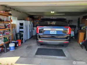 Finished 2 car Garage