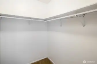 Primary Walk in Closet