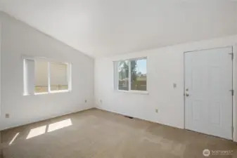 Living Room and Back Deck Access