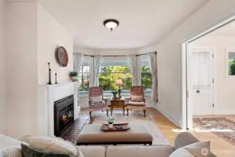 Don't miss the sliding pocket door - refurbished in 2010 and adhering to the classic characteristics of this home.