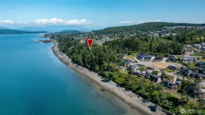 Quiet, pristine site provides a sense of calm in this small City.