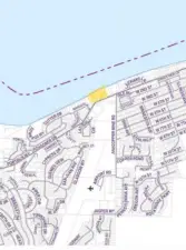 Overall view of site as it sits among existing development and the North end of Anacortes and Fidalgo Island.