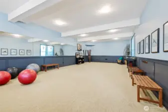Huge club house spaces