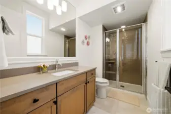 Main level Bedroom/Office Ensuite Bathroom