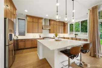Exspansive Upgraded finishes, quartz counters, and full height cabinetry