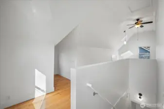 Upstairs Loft area