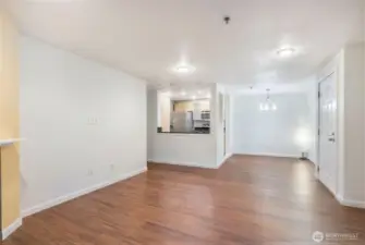 Living Room and Dinning Room