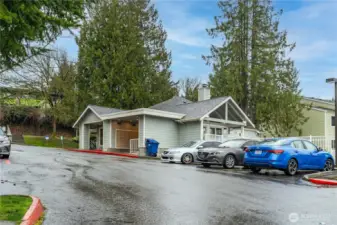 Club House with Outdoor Swimming Pool and Small Fitness Room