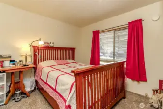 2nd Bedroom - Opposite end of the home for privacy.