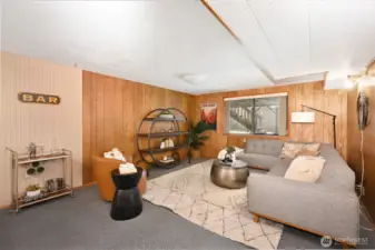 Gigantic bonus room on the lower level.