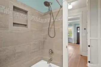 Main floor full bath