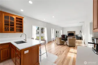 Bonus- Sitting Room Off of Kitchen.