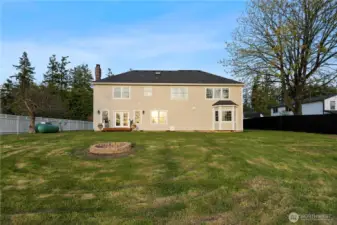 Back of Home-Yard: Which Faces the West & Passage.