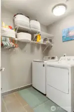 Utility room upstairs.