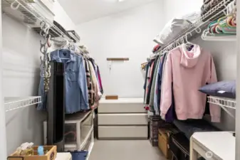 primary closet
