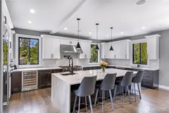 Countertops and cabinetry
