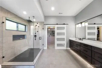 Primary spa-like ensuite