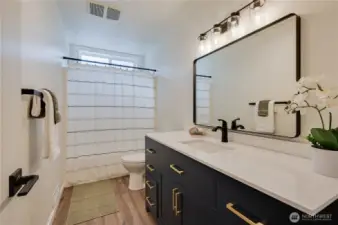 Shared bath up