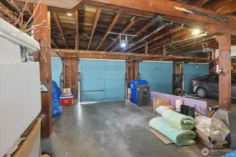 Additional space for storage, tools, or gear