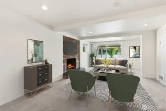 Lower Level Flex Space w/ Kitchen, Bathroom, etc