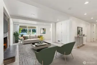Lower Level Flex Space w/ Kitchen, Bathroom, etc