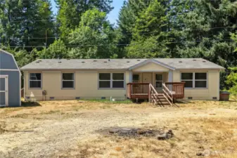 Home Front With Tons Of Parking