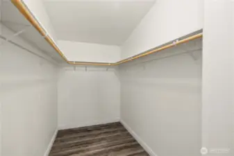 Cavernous Primary Walk-In Closet