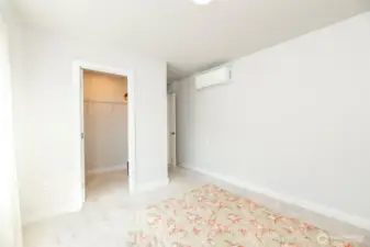 Third bedroom showing closet for 1st floor