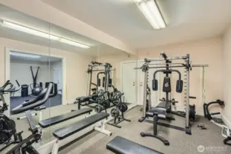gym on 1st floor