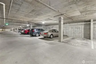 parking is ez to access p-30