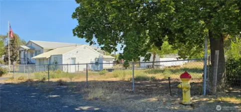 Huge fenced lot