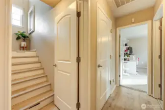 Heading downstairs to the lower level retreat!