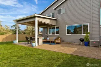 Custom Back Covered Patio