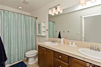 Double Sinks for bedrooms upstairs
