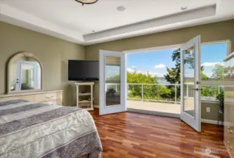 Imagine waking with the sun and taking in the views from the privacy of your bedroom. Enjoy a morning coffee from the comfort of your personal deck!