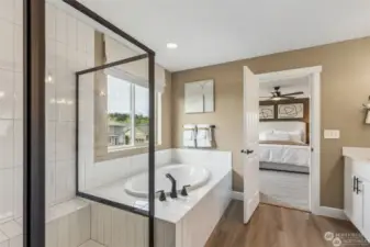 Photo from model home - same floor plan - same community