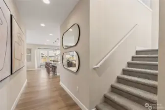 Photo from model home - same floor plan - same community