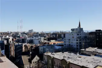 View from Balcony to East