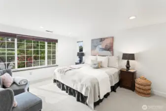 The primary suite also was renovated recently.