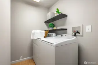 Laundry on main level