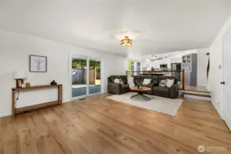 Spacious family room!