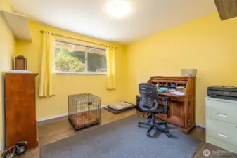 Bedroom #2 is currently being used as an office but very spacious.