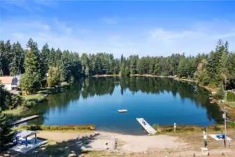 Enjoy a fun day swimming in the lake. Or do a picnic in the park area. There is also a playground to enjoy.